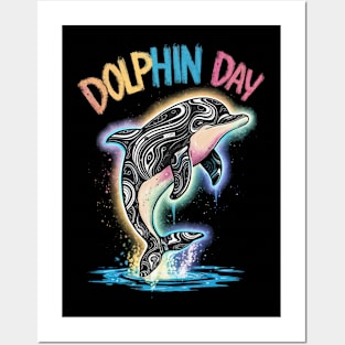 Dolphin Day Posters and Art
